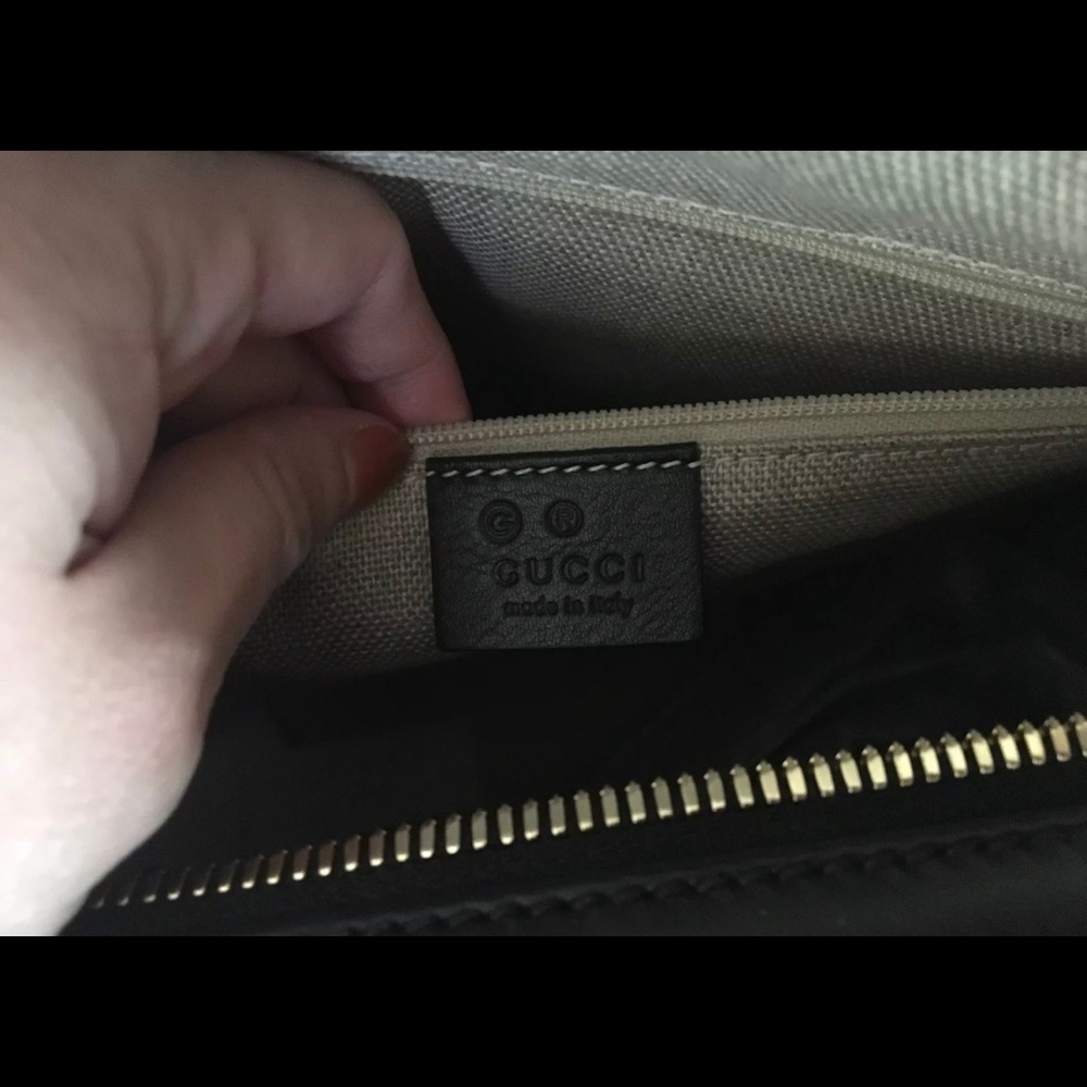 GUCCI Boston Guccissima new black leather authenti - Picture 3 of 14
